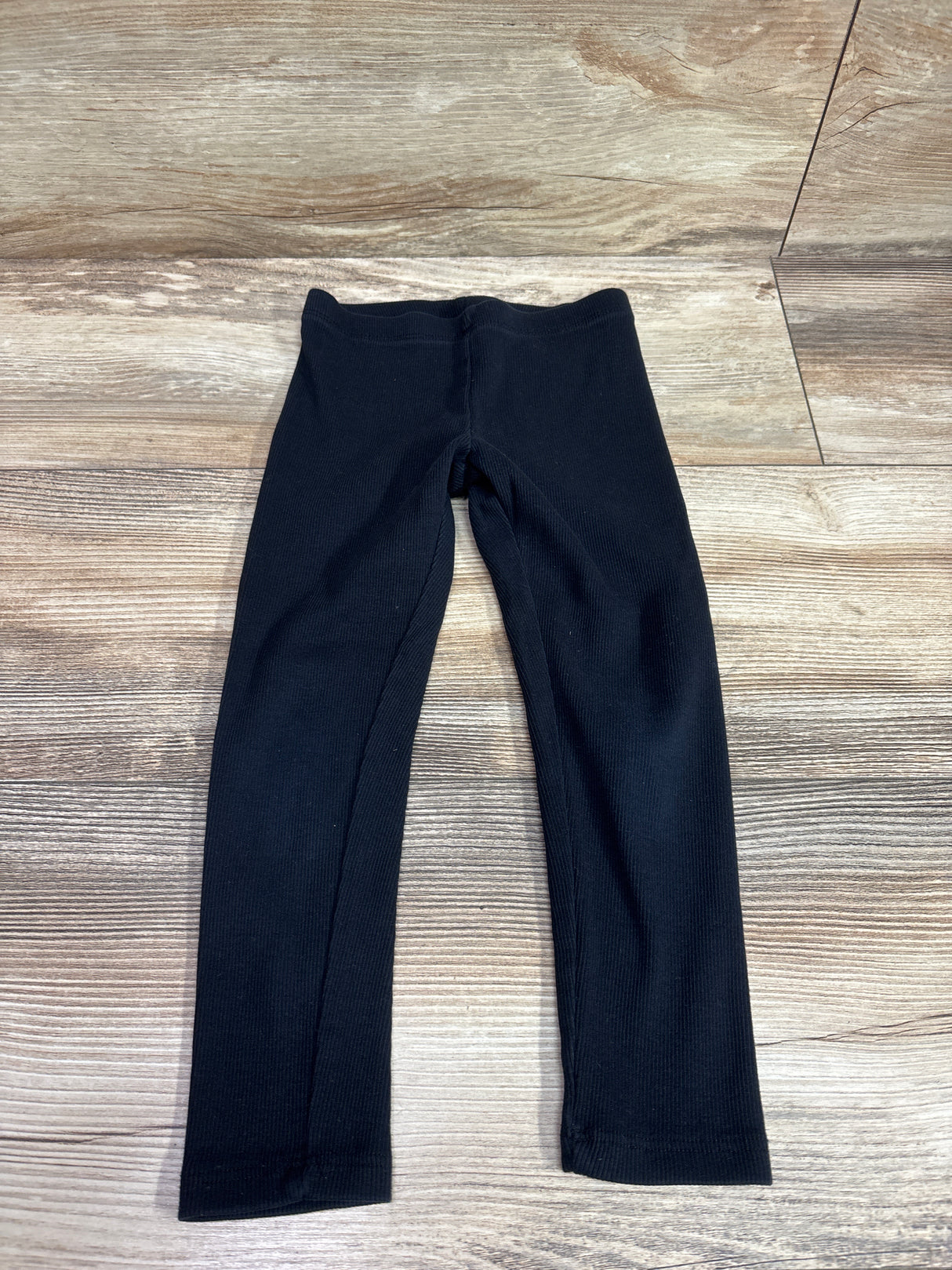H&M Ribbed Leggings Black sz 3T
