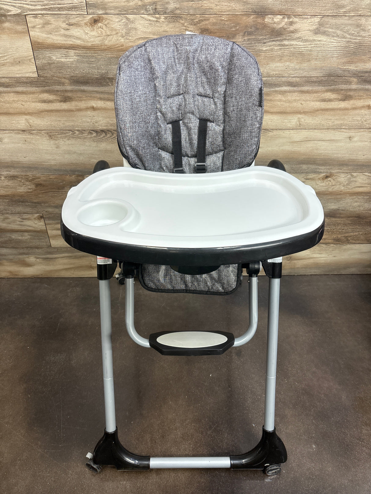 Baby Trend A La Mode Snap Gear 5-in-1 Convertible High Chair, Java Grey*