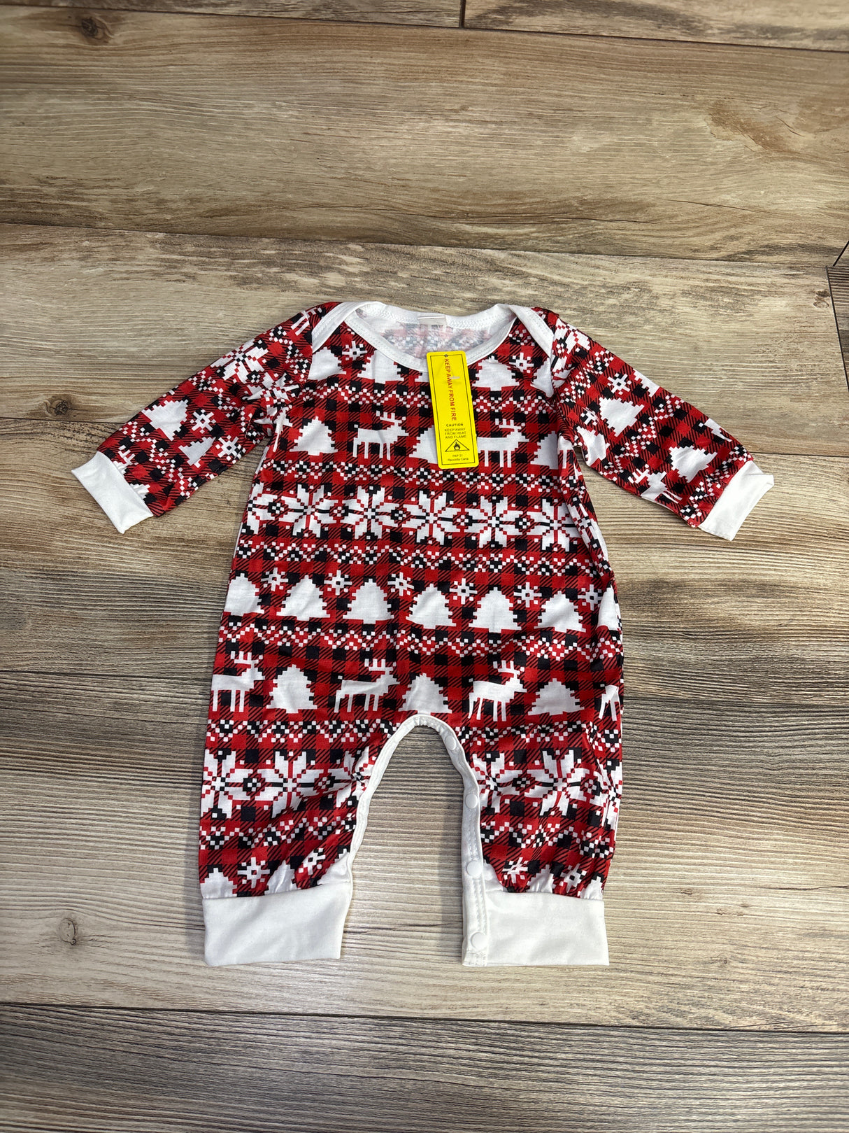 NEW Shein Reindeer Coverall Red sz 1-3m