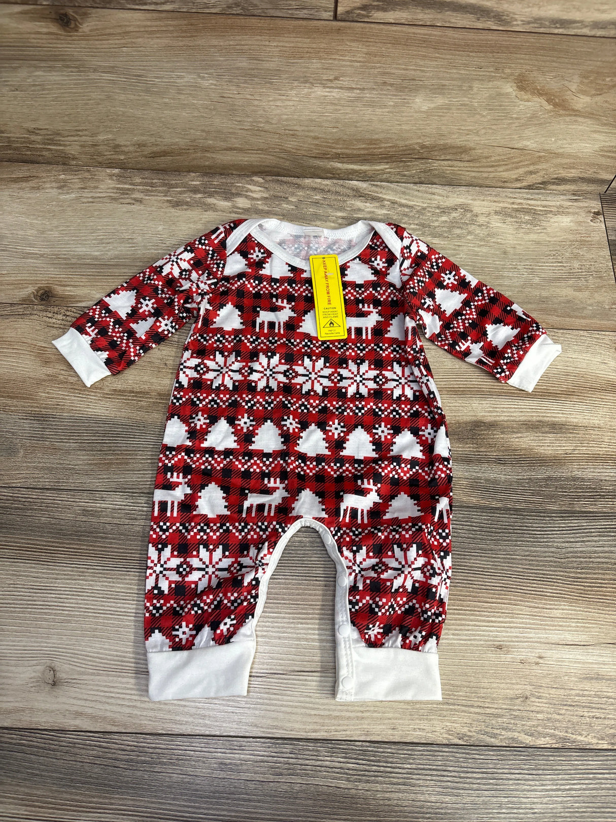 NEW Shein Reindeer Coverall Red sz 1-3m