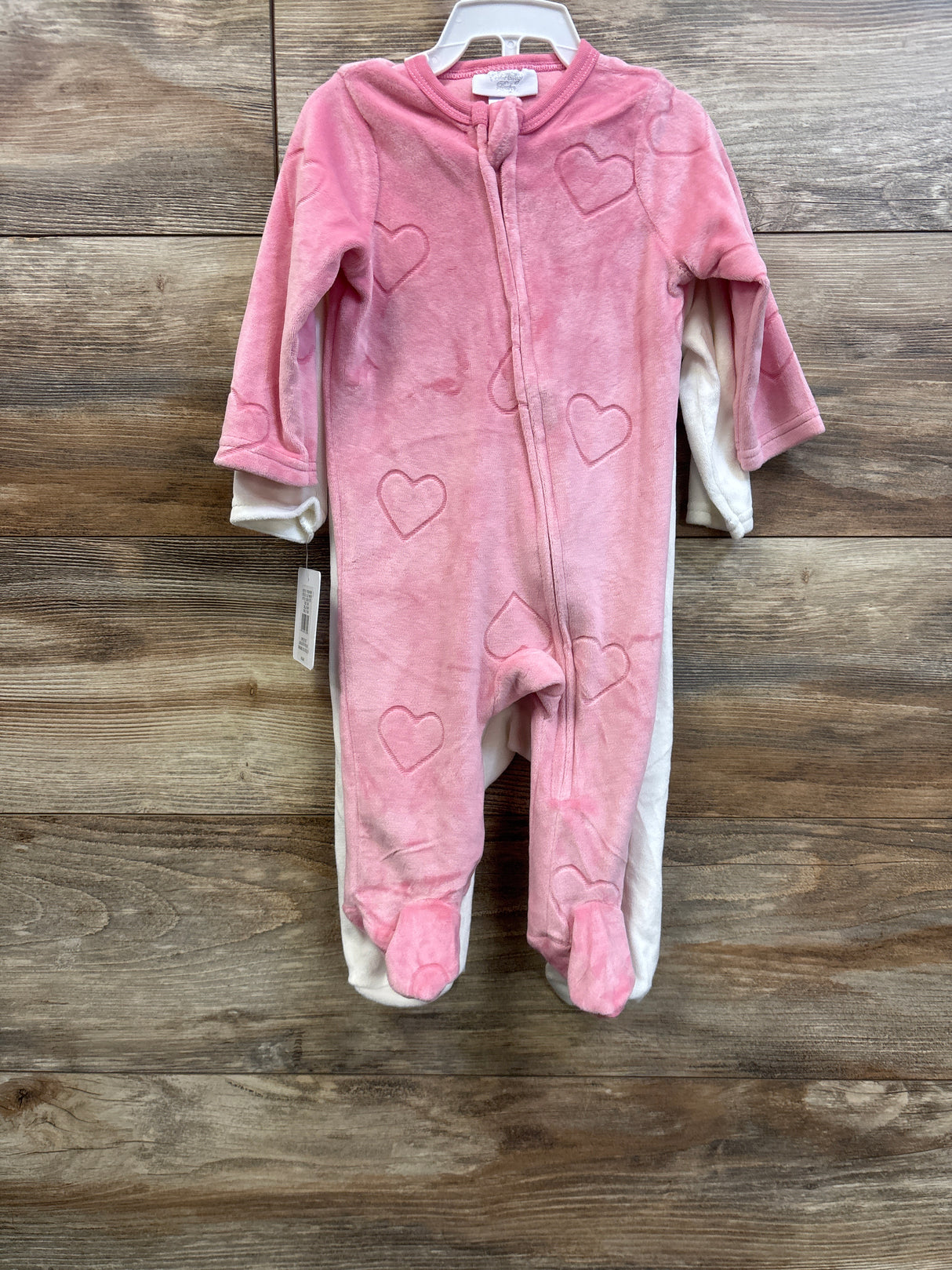 NEW Sterling Baby 2pk Blanket Sleepers Pink sz 6m
