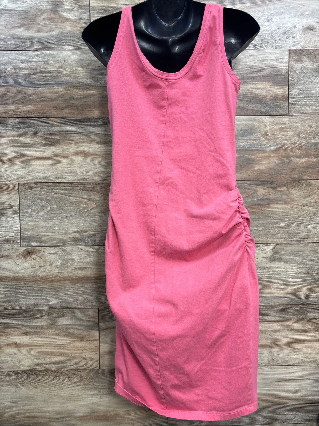 Old Navy Maternity Fitted Dress Pink sz Large - Me n Mommy To Be