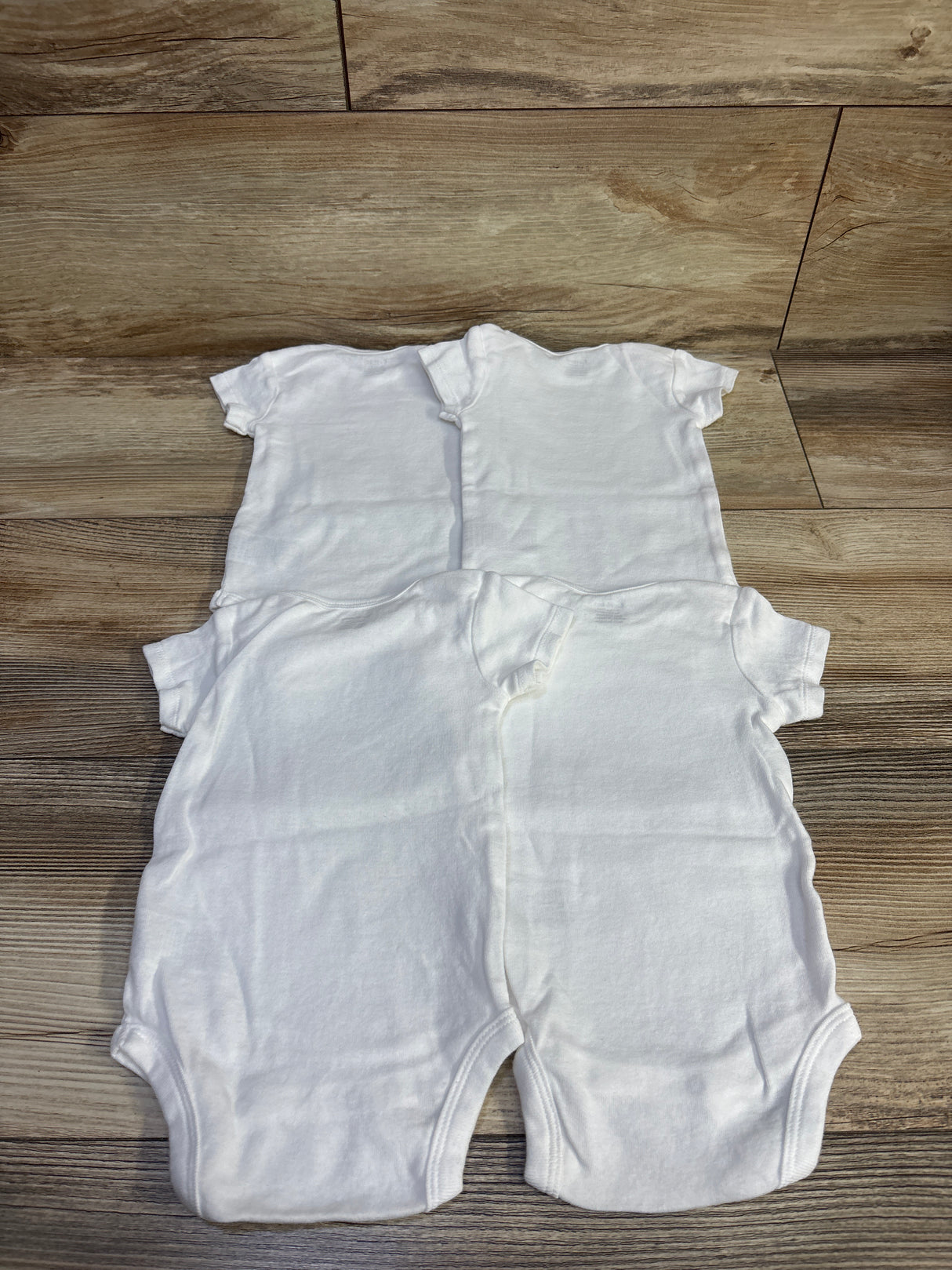Gerber 4pk Bodysuit Set White sz 0-3m
