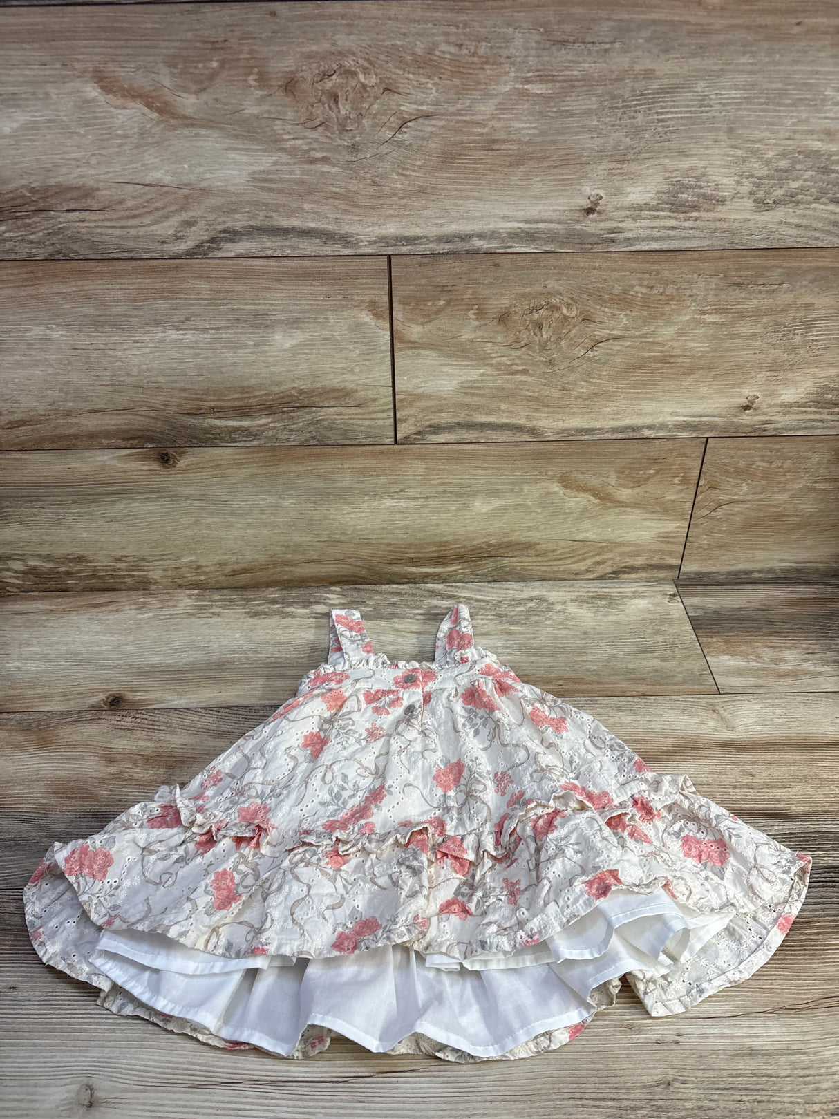 Haute Hippie Embroidered Eyelet Dress Ivory sz 24m