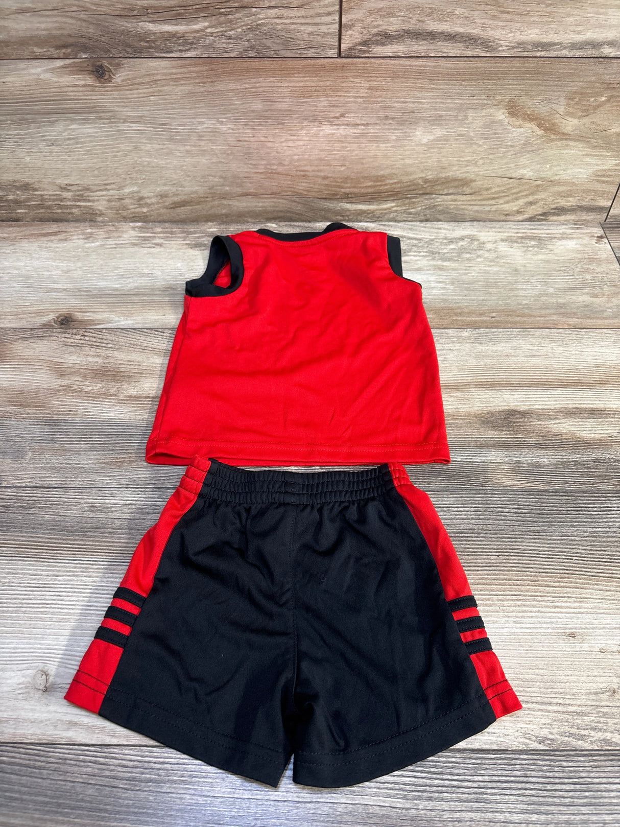 Adidas 2pc Active Tank Top & Shorts Set Red sz 6m