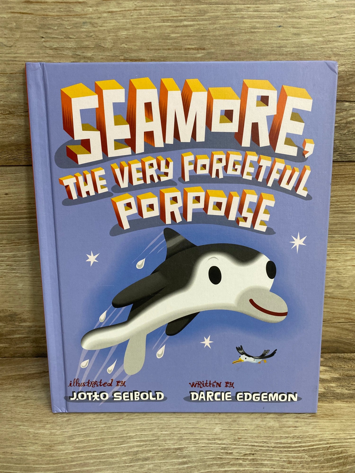 Seamore, the Very Forgetful Porpoise Hardcover Book - Me n Mommy To Be