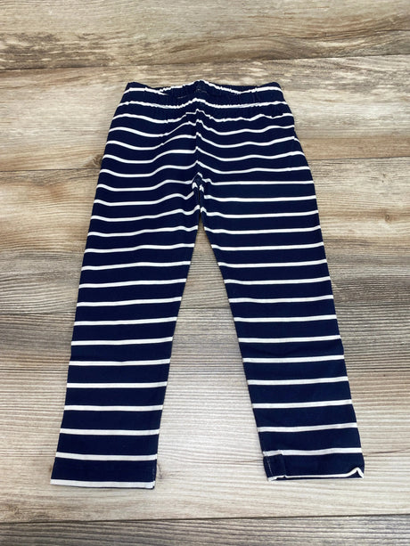NEW Baby Gap Striped Navy Leggings sz 2T - Me n Mommy To Be