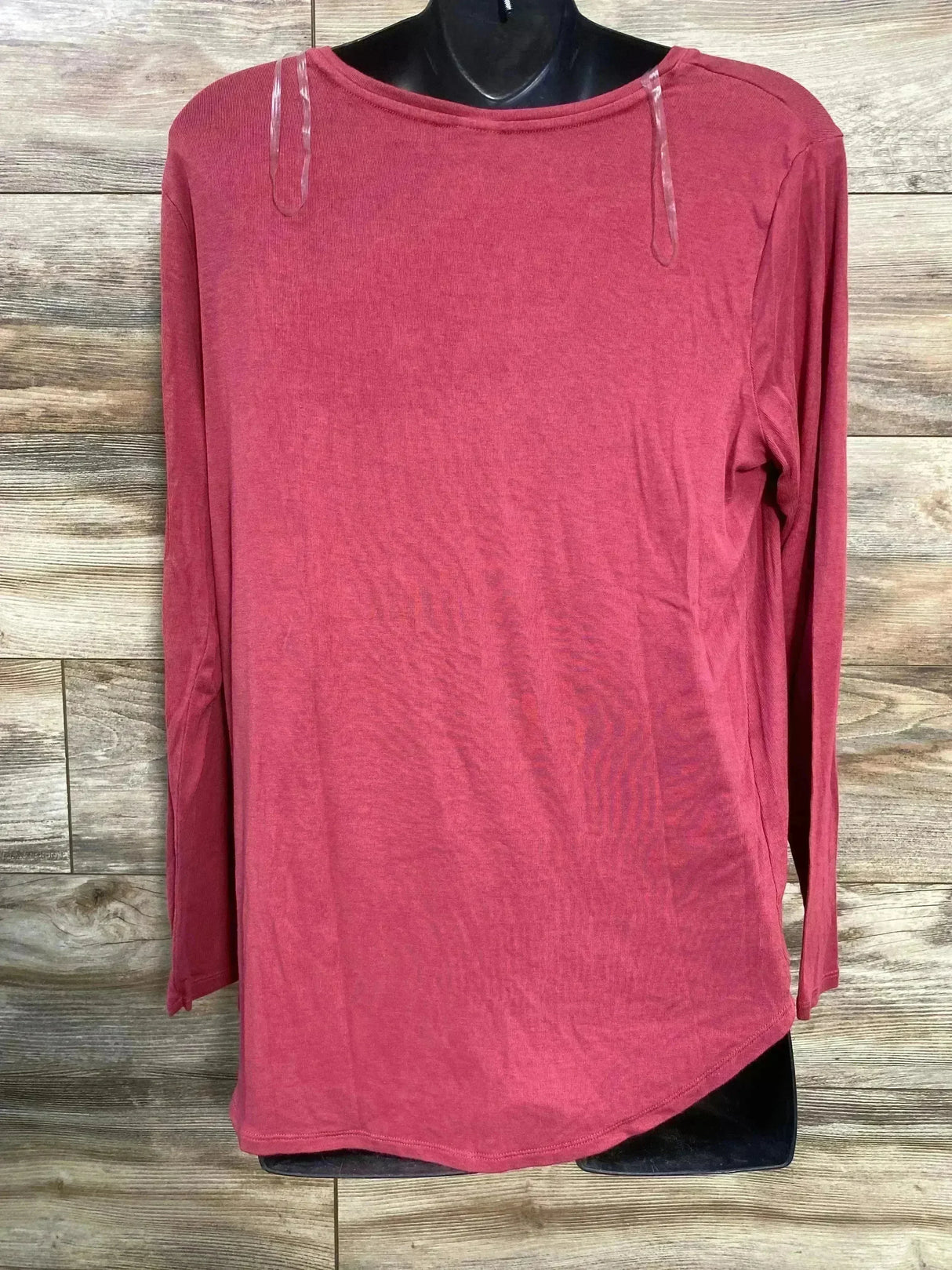 Time and Tru Maternity Long Sleeve Shirt Pink sz XL - Me n Mommy To Be