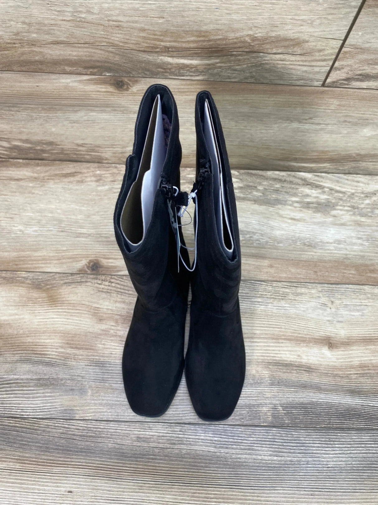 NEW Cat & Jack Mylah Tall Riding Boots Black sz 1Y - Me n Mommy To Be