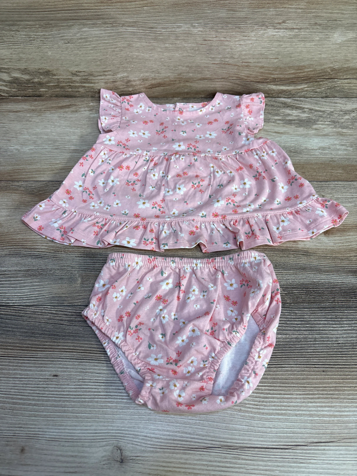 Just One You 2pc Floral Top & Bloomers Pink sz 18m - Me n Mommy To Be