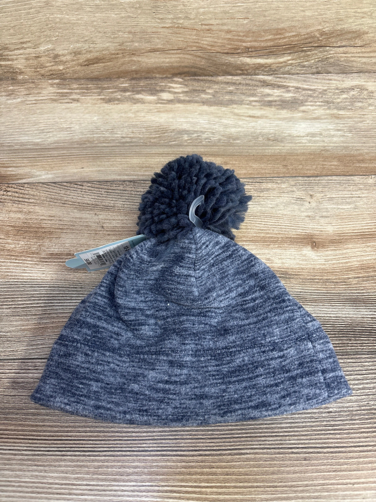 NEW Cat & Jack Pom Pom Winter Beanie Blue sz 12-24m