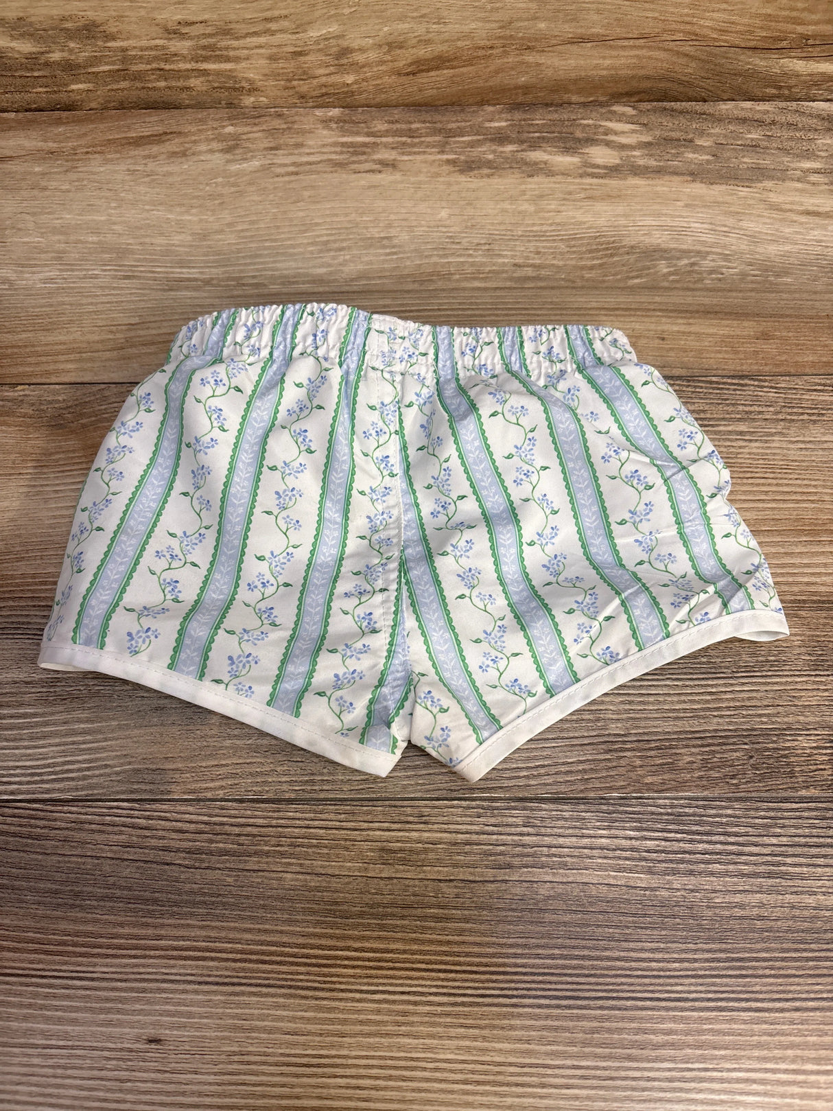 Edgehill Collection Floral Swim Trunks White sz 9m - Me n Mommy To Be