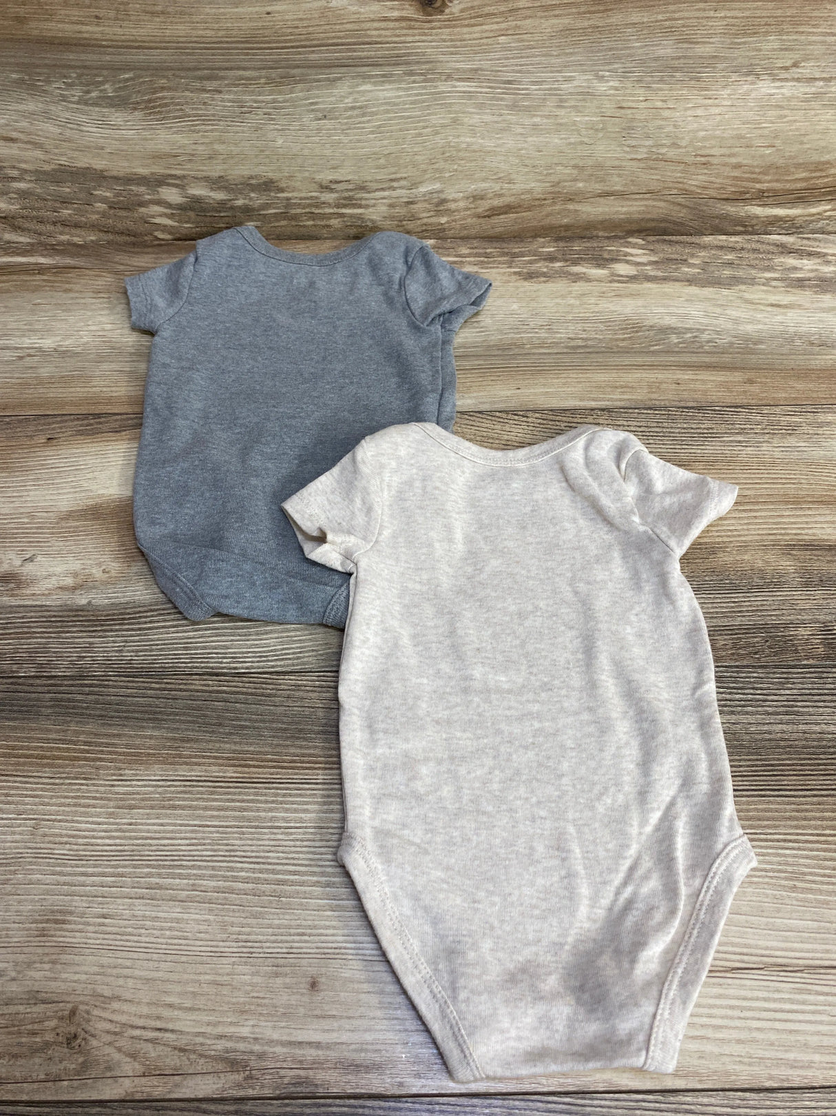 Nike 2pk Logo Bodysuits Taupe sz 6m