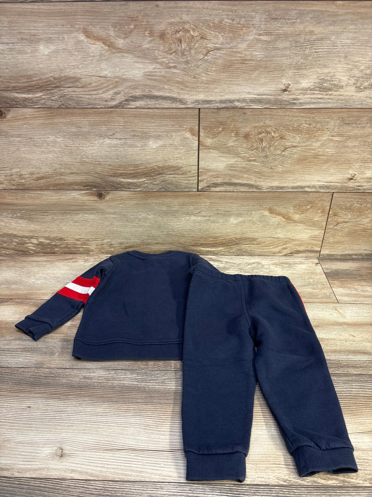 Tommy Hilfiger 2pc Sweatshirt & Jogger Set Navy sz 18m