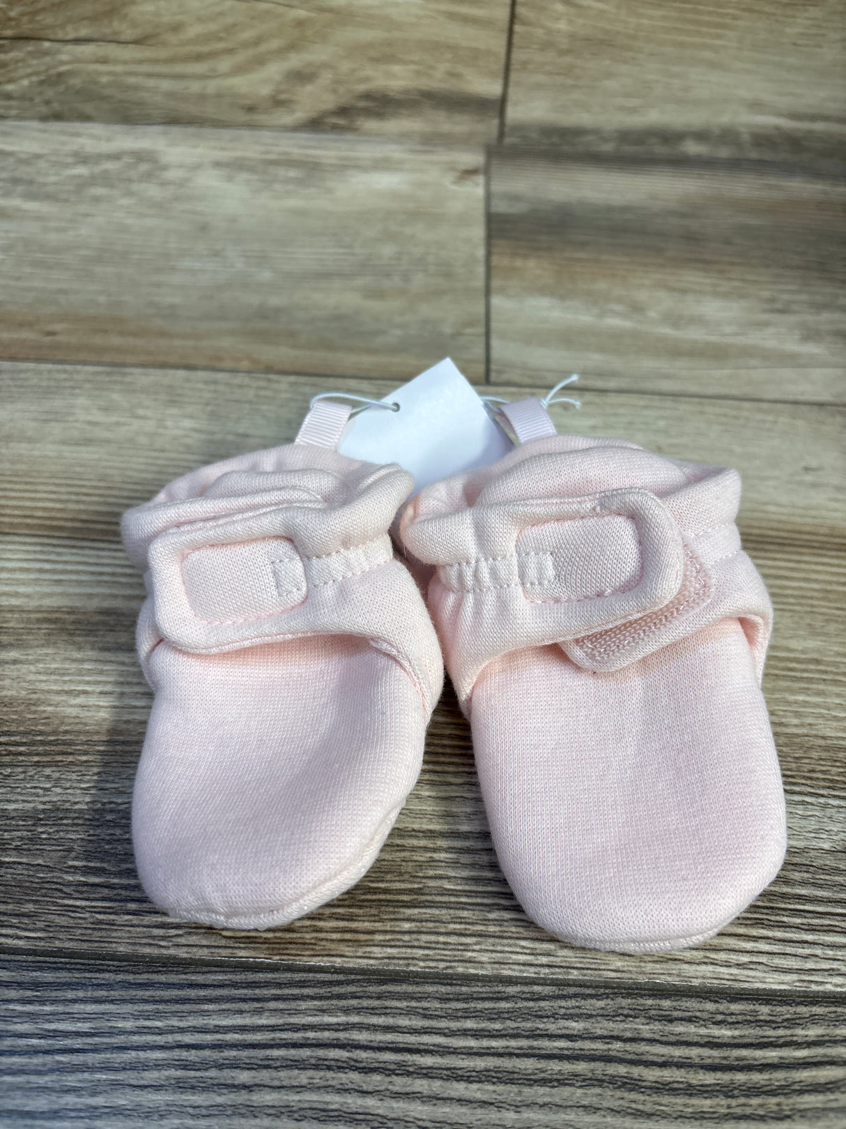 NEW Old Navy Jersey Knit Booties Pink sz 2c