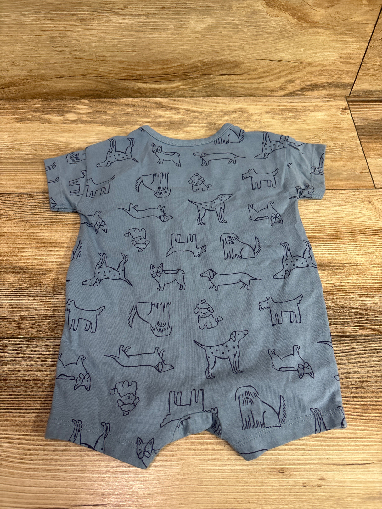 Cat & Jack Shortie Romper Blue sz 3-6m