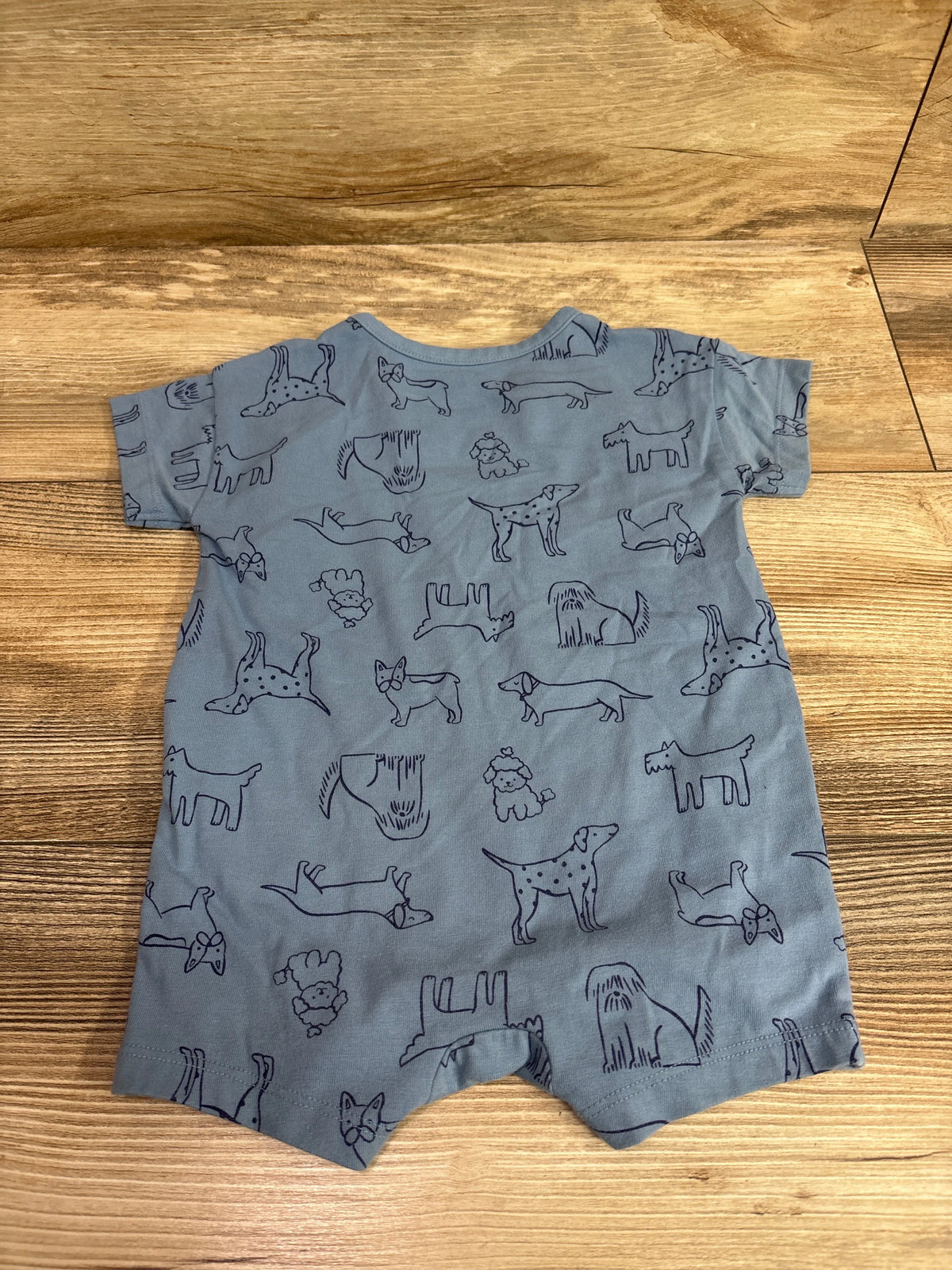 Cat & Jack Shortie Romper Blue sz 3-6m