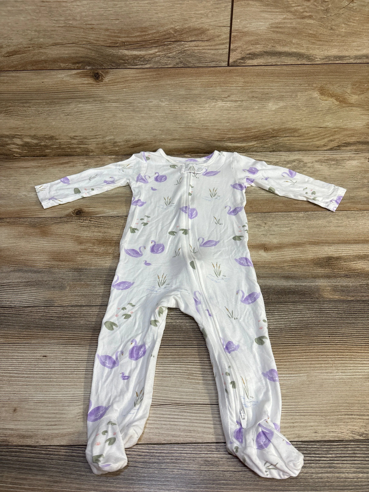 Just One You PurelySoft Sleeper White sz 9m