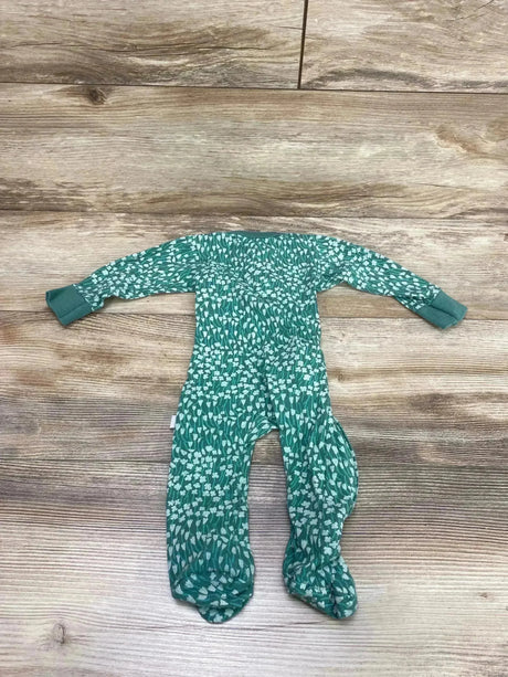 Mother's Promise Floral Sleeper Green sz 3-6m - Me n Mommy To Be