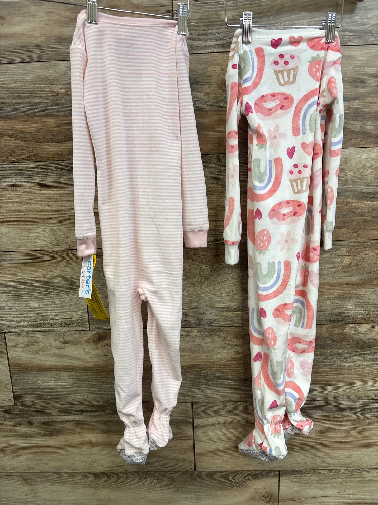 NEW Just One You 2pk Blanket Sleepers White sz 3T