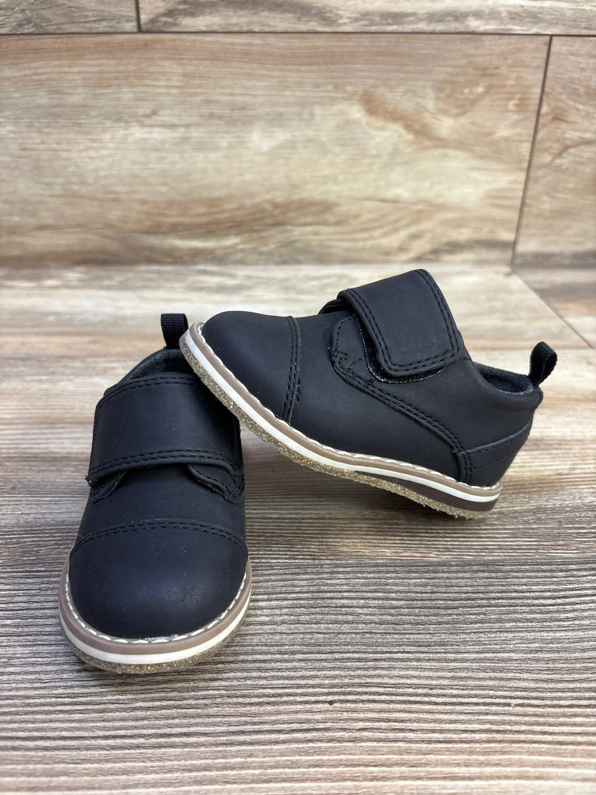 Cat & Jack Adonis Derby Shoes Black sz 5c