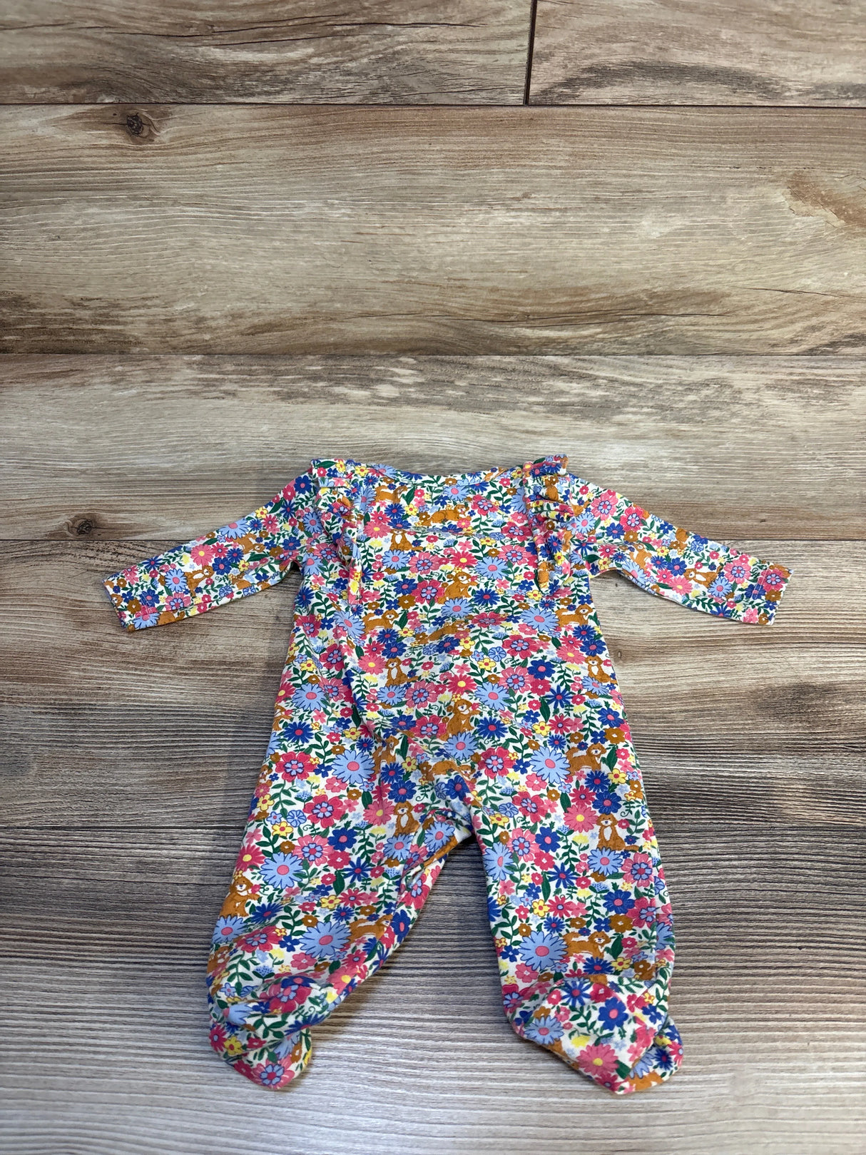 Adventure 360 Floral Puppy Ruffle Coverall Multi sz Preemie