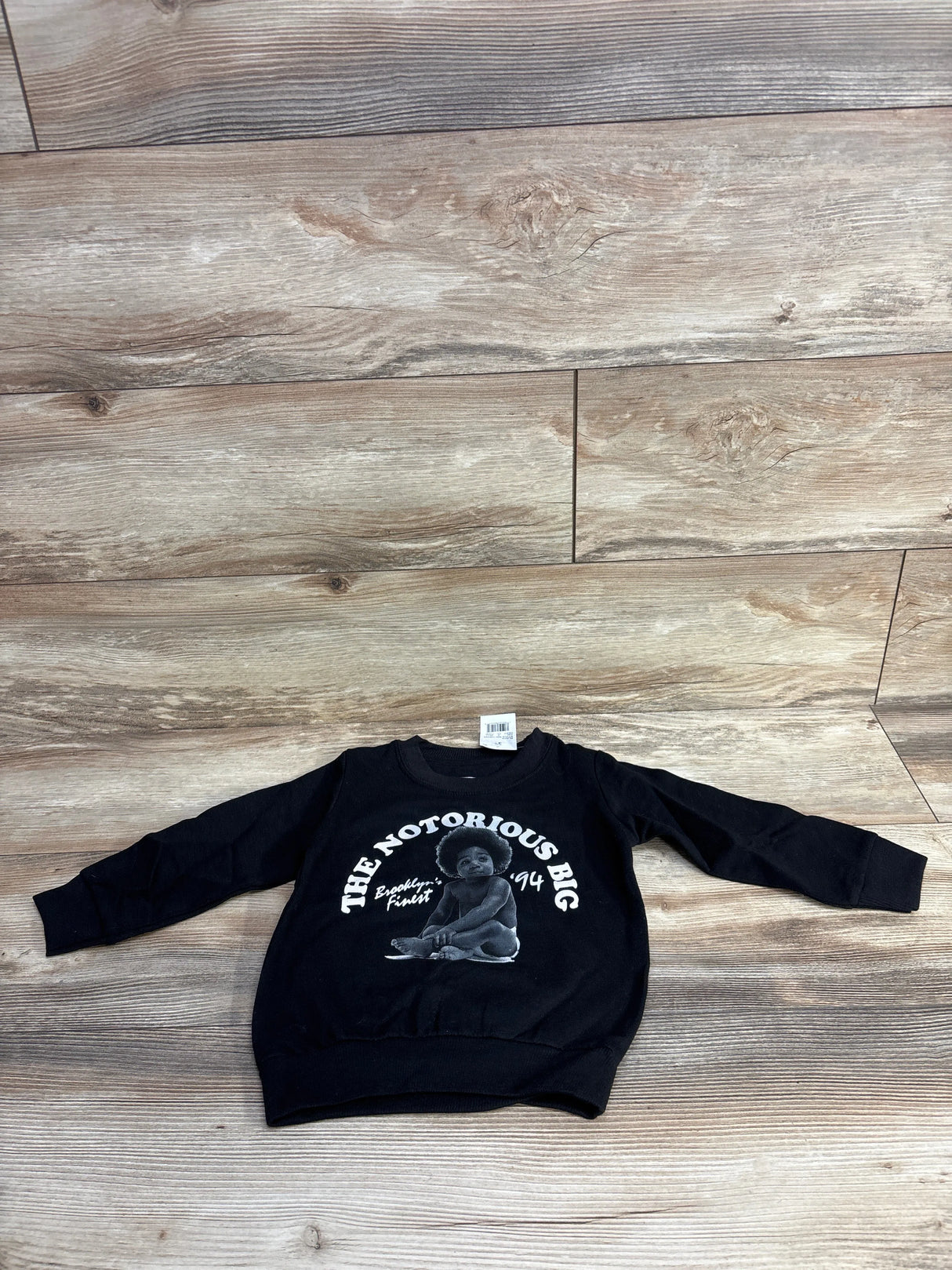 NEW The Notorious B.I.G. Sweatshirt Black sz 3T