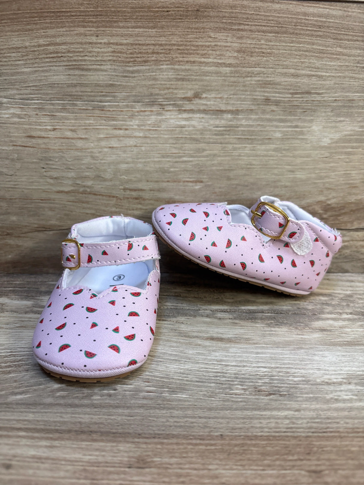 Kensie Watermelon Soft Sole Shoes Pink sz 3c