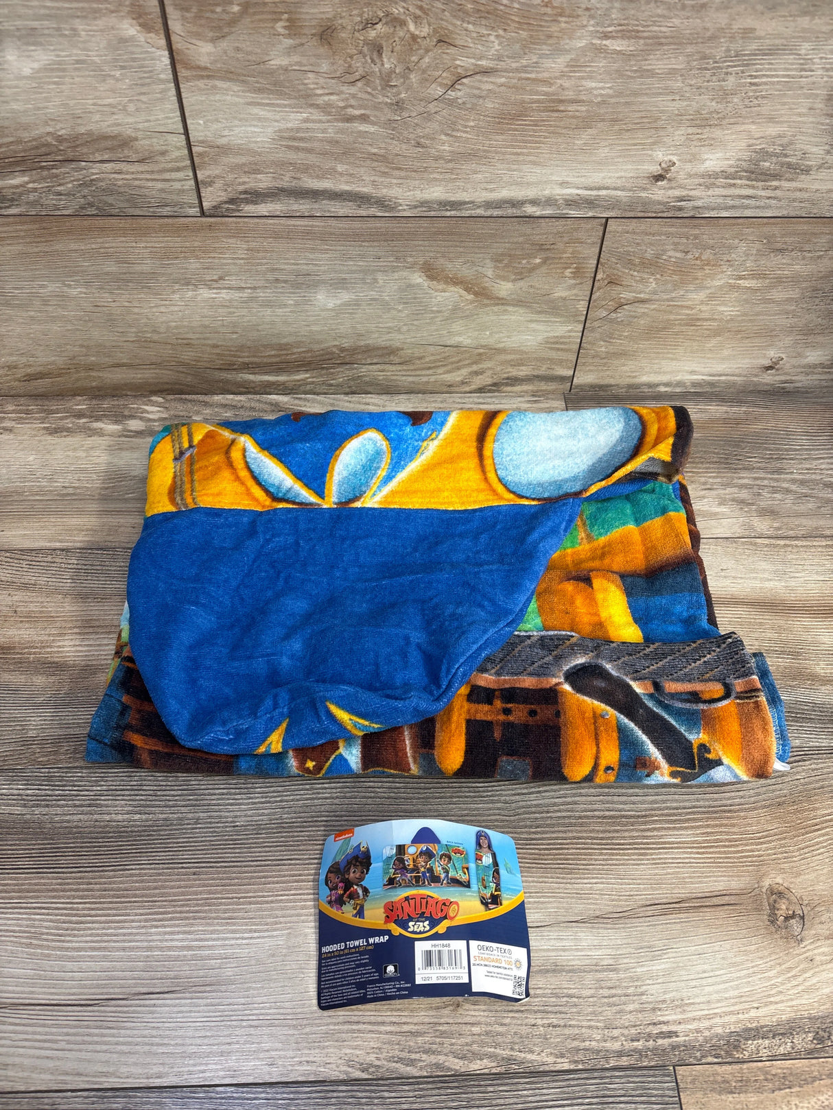 NEW Nickelodeon Santiago Of The Seas Hooded Towel Wrap