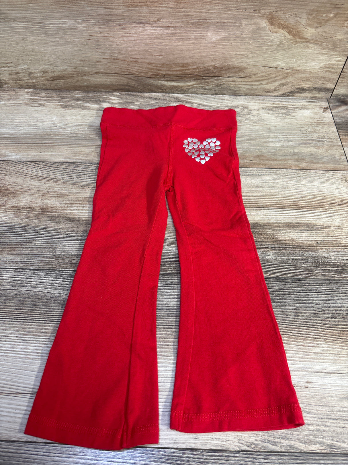 June Bug Flared Leggings Red sz 3T