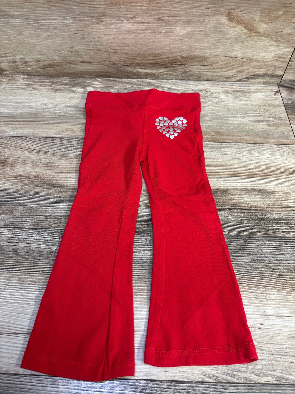 June Bug Flared Leggings Red sz 3T