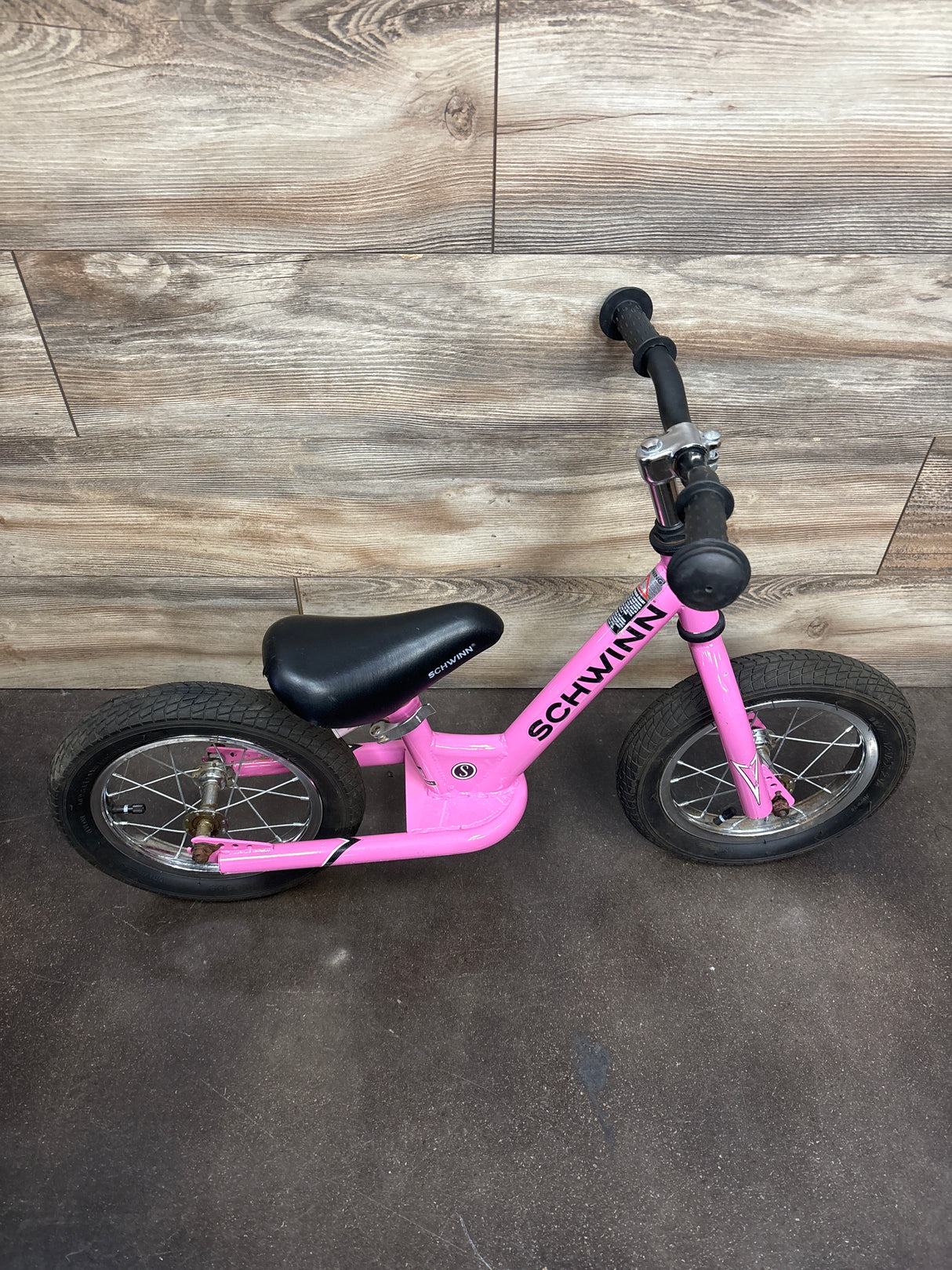Schwinn 12'' Balance Bike, Pink