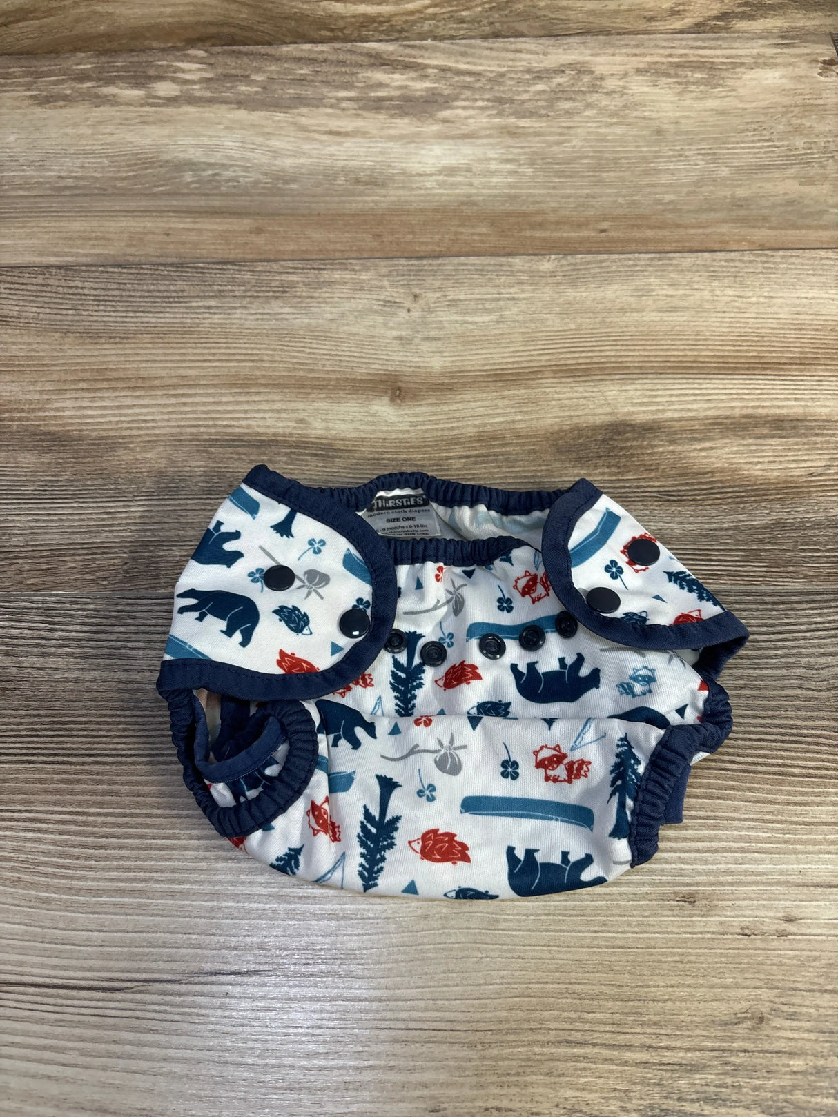 Thirsties Swim Diaper White sz 0-9m