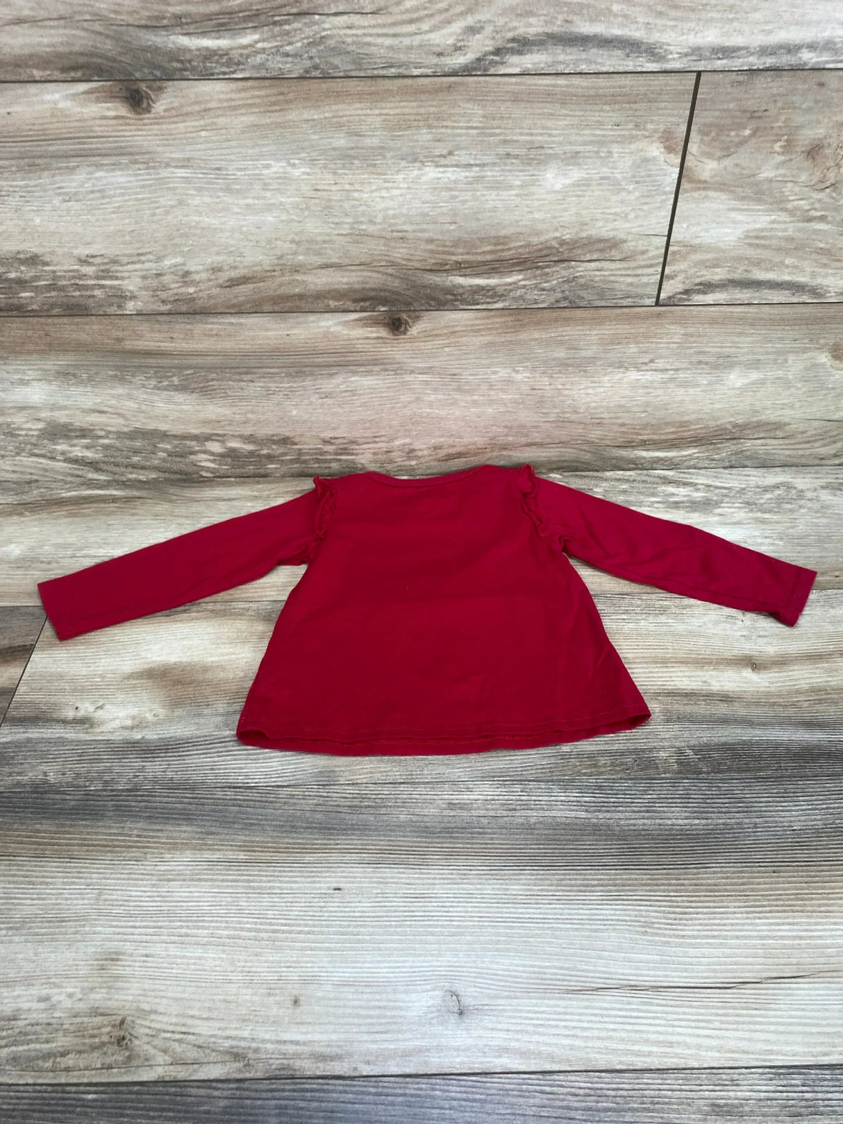 First Impressions Santa's Little Elf Shirt Red sz 18m - Me n Mommy To Be