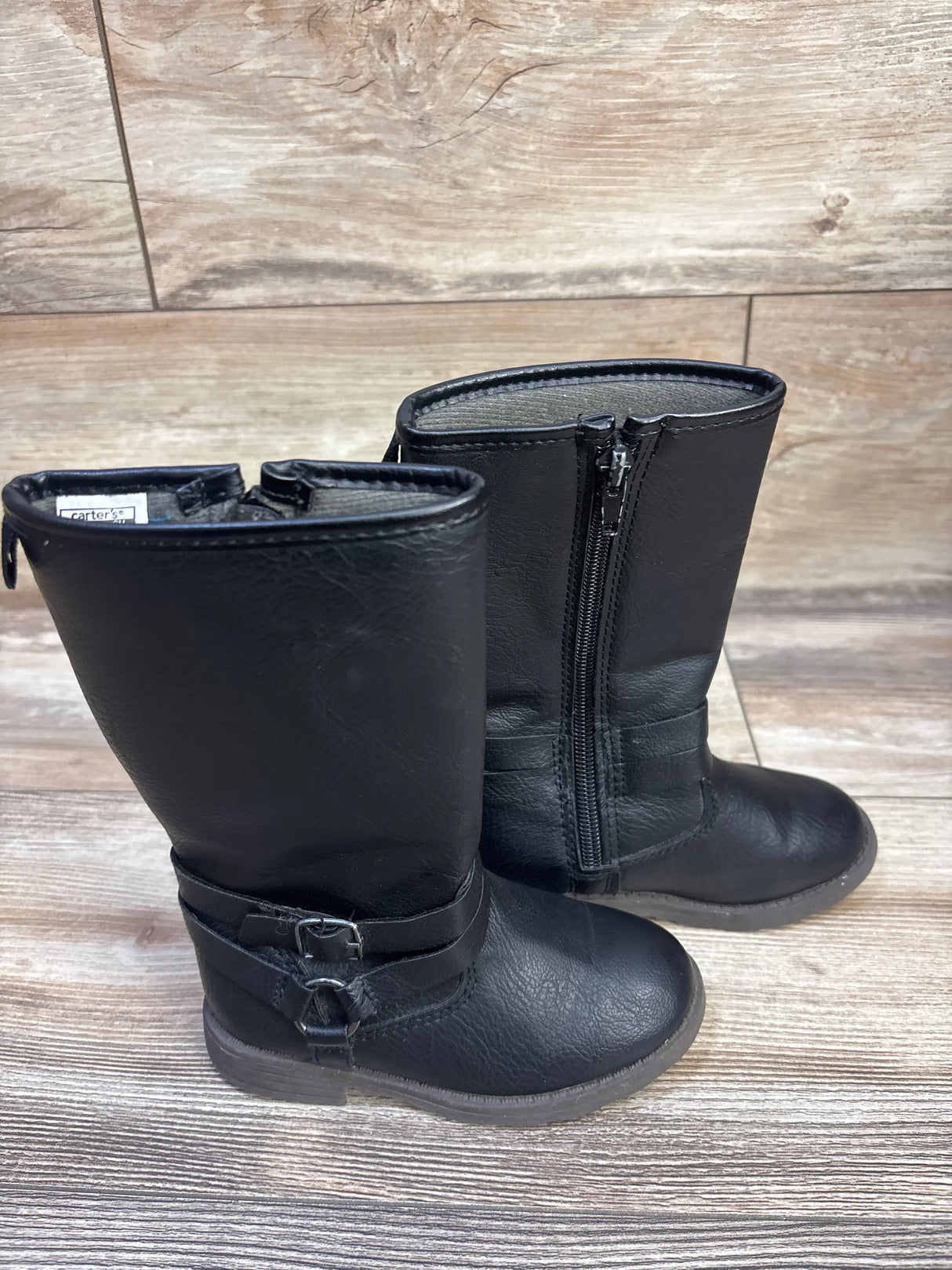Carter's Cicily Riding Fashion Boots Black sz 8c