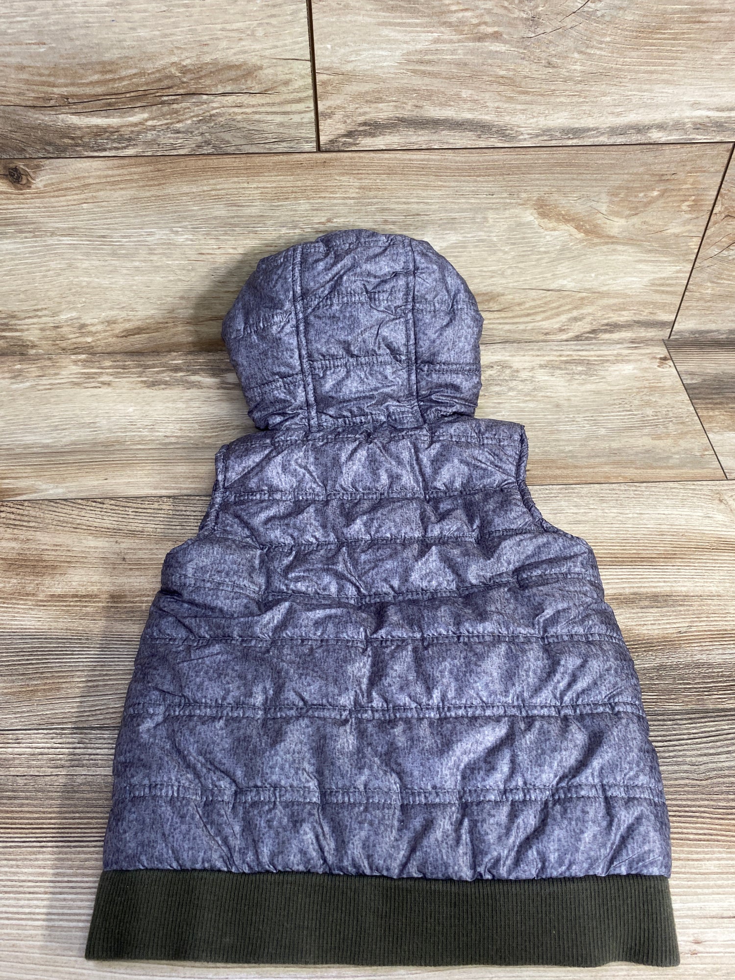 Tommy Bahama Full Zip Puffer Vest Grey sz 3T