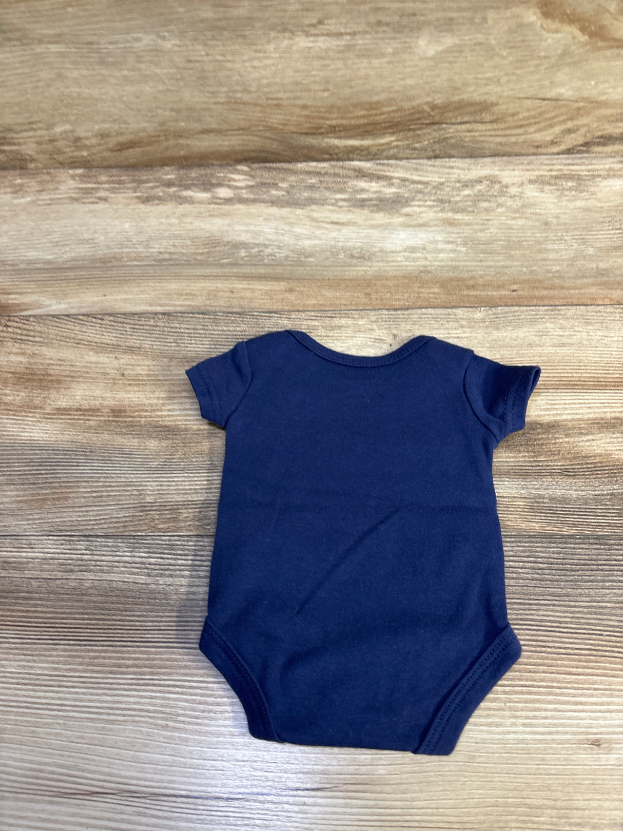 BWA Daddy's Double Mommy's Trouble Bodysuit Navy sz Newborn