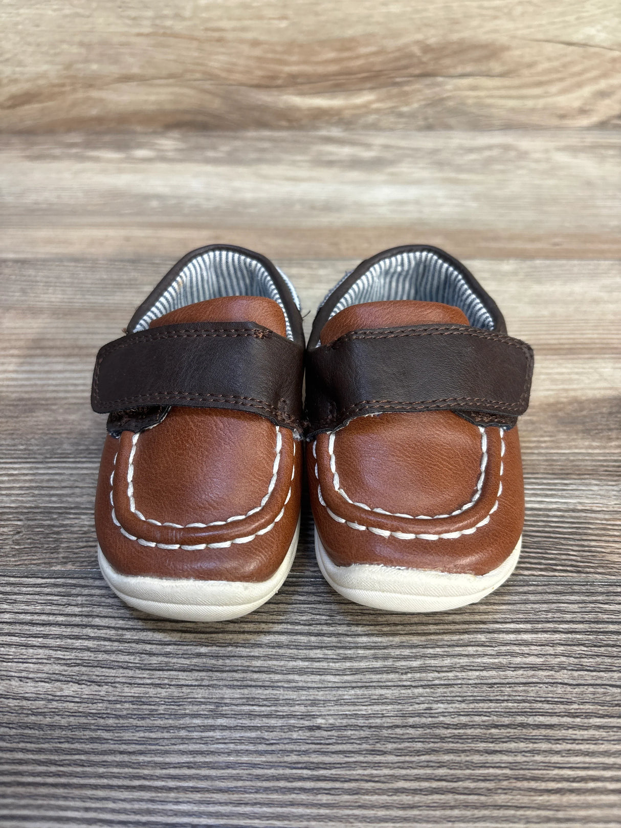 Carter's Jaden-P-B Casual Boat Shoes Brown sz 4.5c