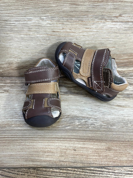Pediped Grip 'n' Go Joshua Brown Sandals sz 4-4.5c - Me n Mommy To Be