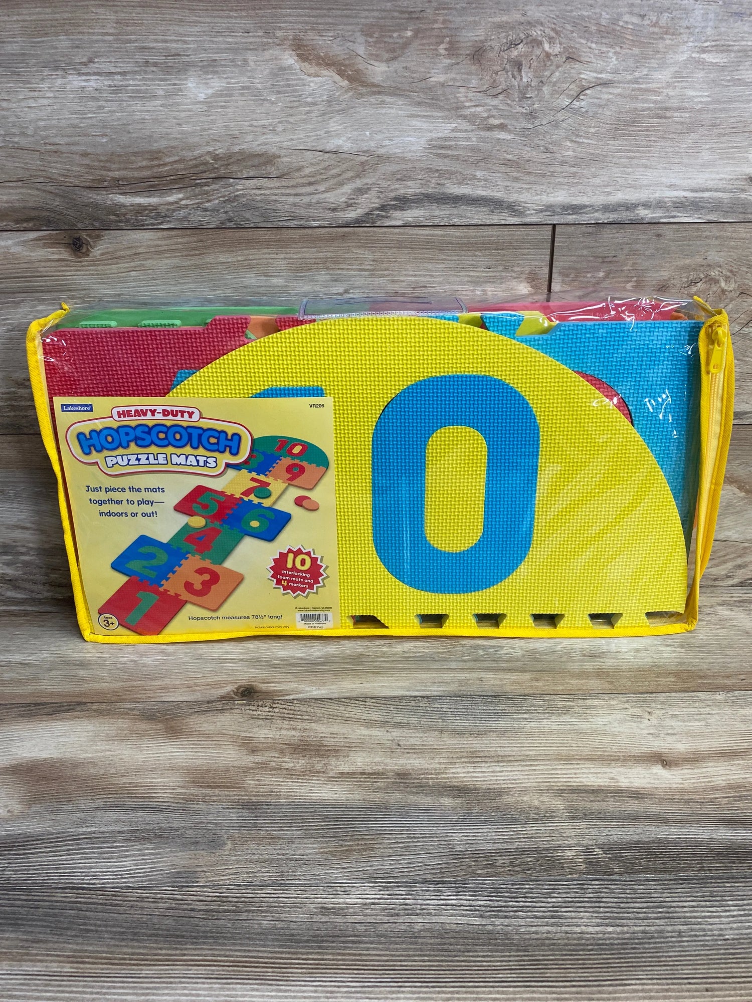 NEW Lakeshore Heavy-Duty Hopscotch Puzzle Mats - Me n Mommy To Be