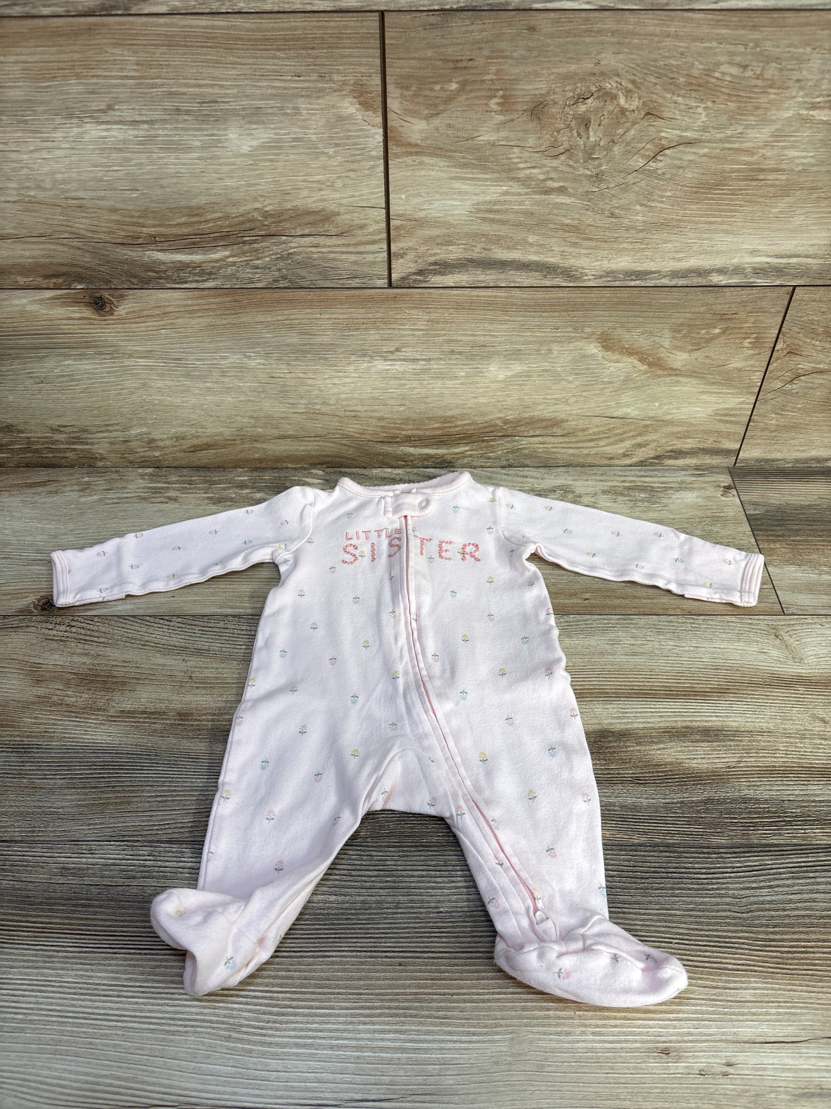 Child Of Mine Little Sister Sleeper Pink sz 0-3m