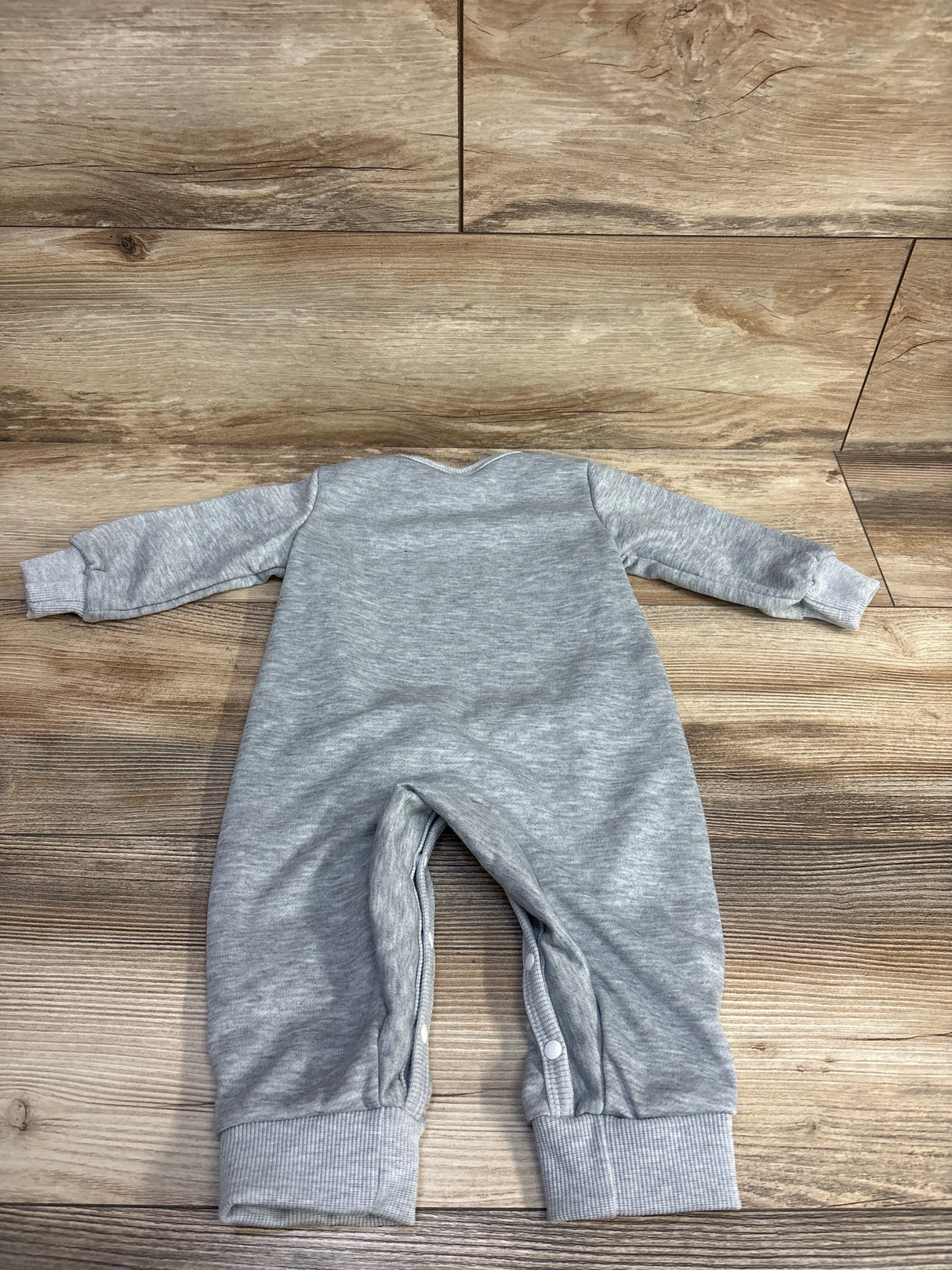 Elephant Print Coverall Grey sz 3-6m