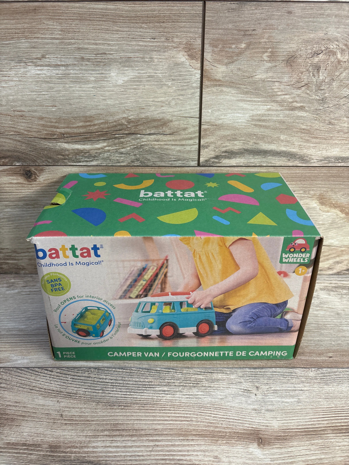 NEW Battat Wonder Wheels Blue Camper Van