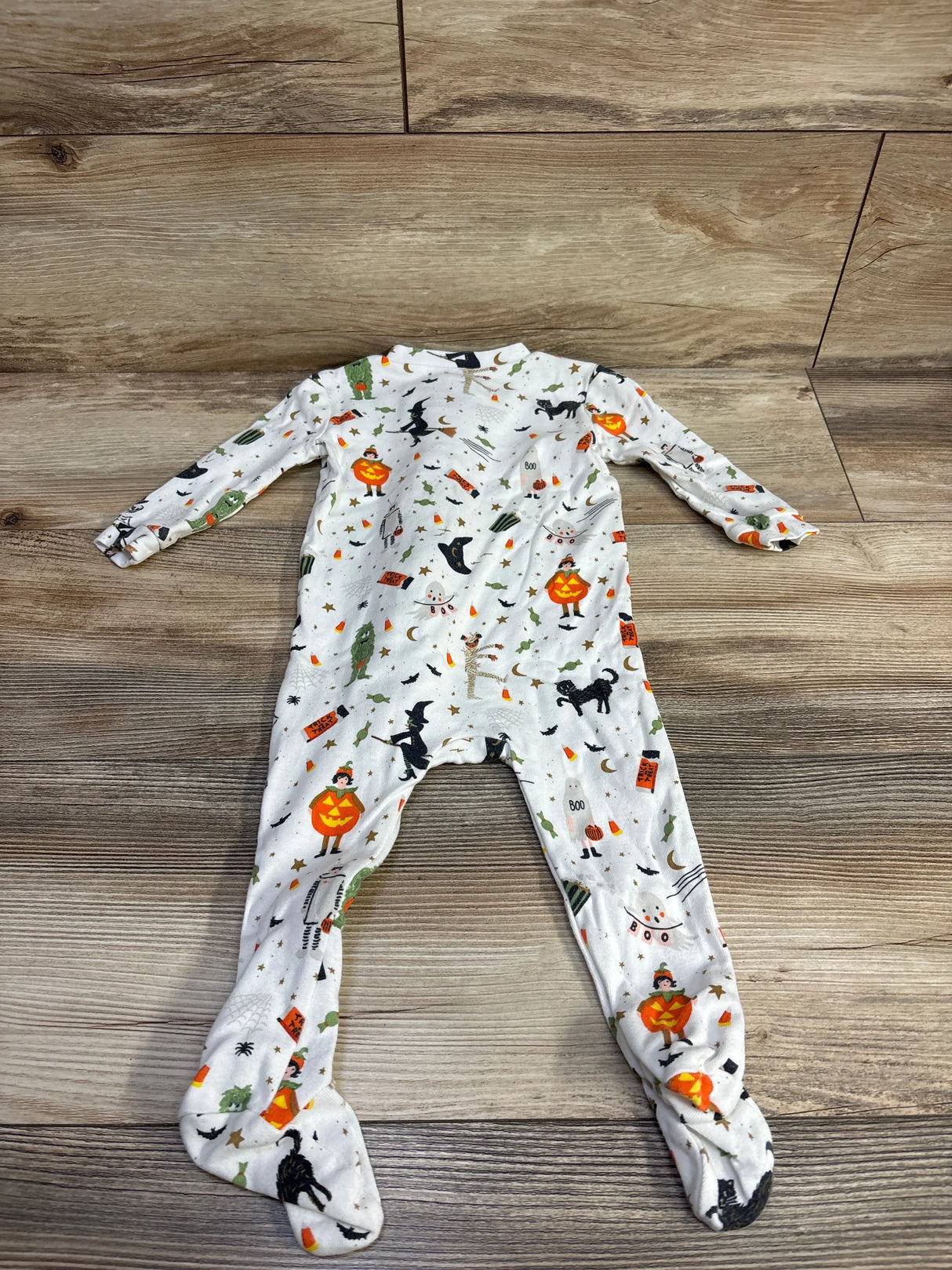Rifle Paper CO x Pottery Barn Halloween Sleeper White sz 9-12m - Me n Mommy To Be