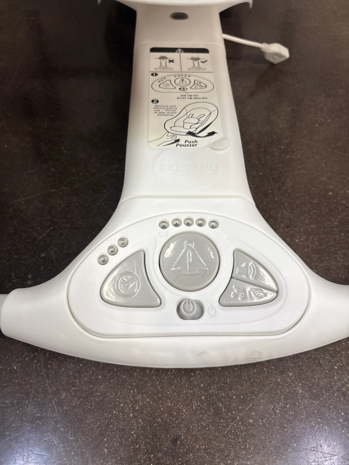 NEW Ingenuity ConvertMe Swing-2-Seat Compact Portable Swing - Wynn