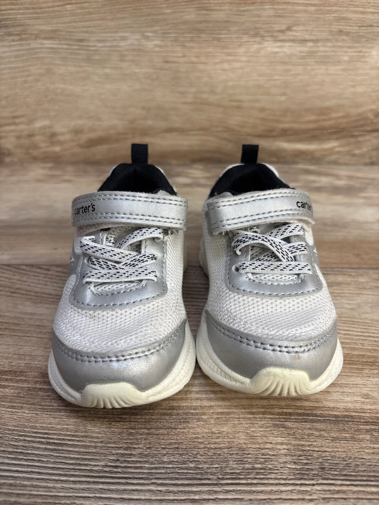 Carter's Solar Athletic Sneakers White sz 6c - Me n Mommy To Be