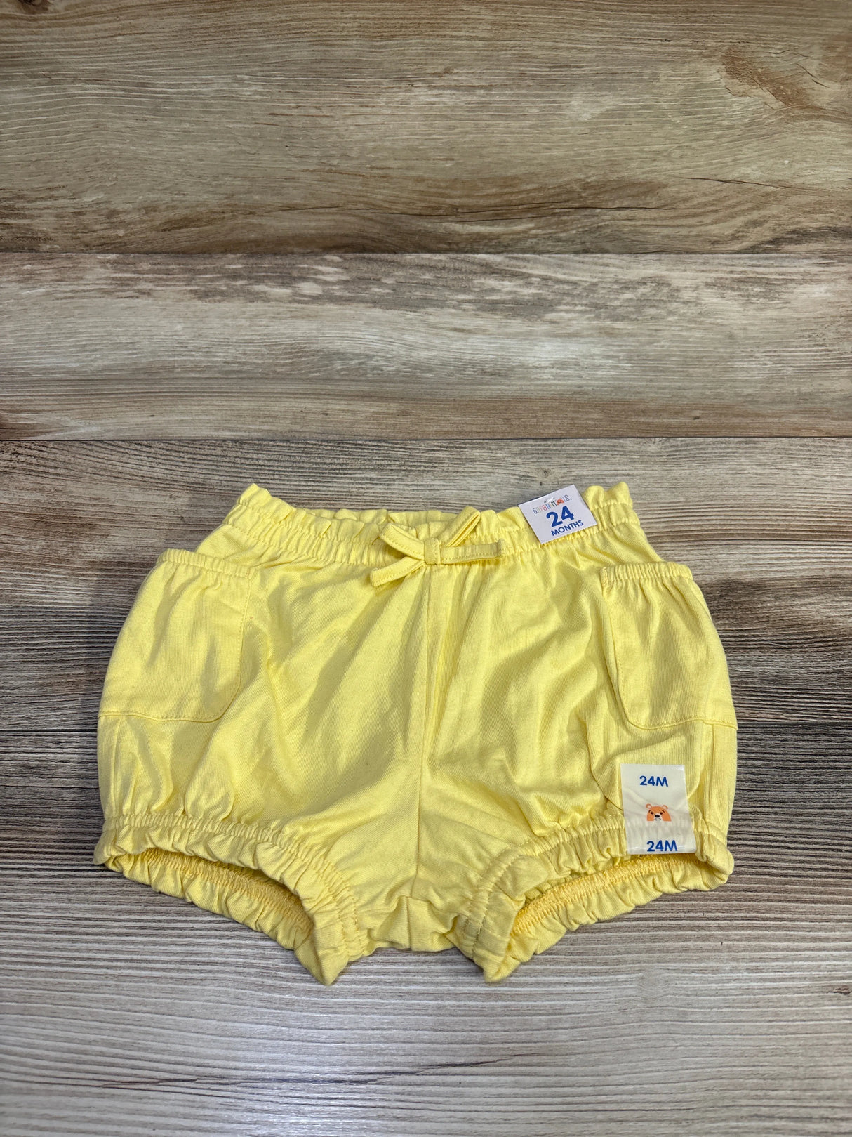 NEW Garanimals Shorts Yellow sz 24m