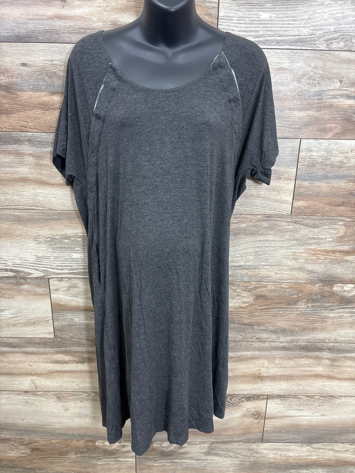 Frida Maternity Labor Gown Grey sz One Size