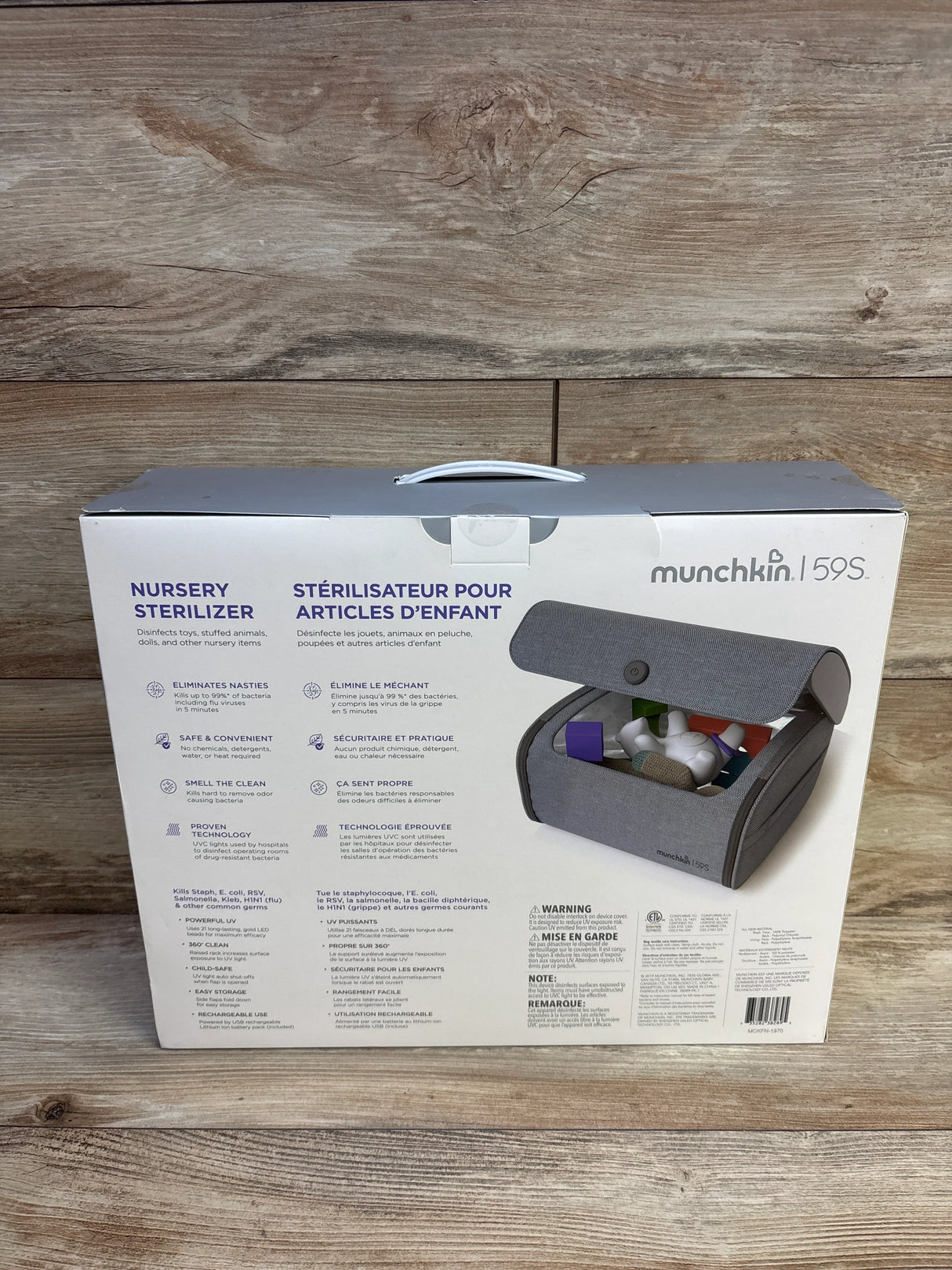 NEW Munchkin 59S Nursery Sterilizer