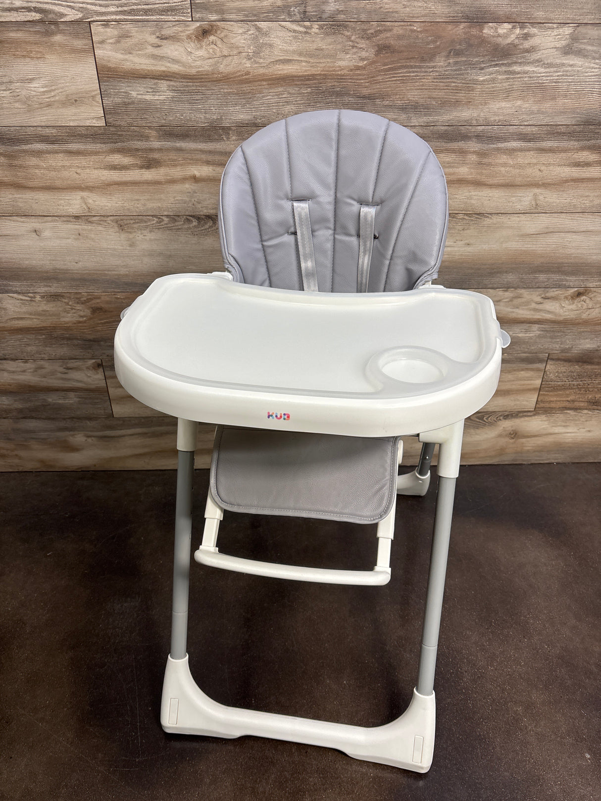 KÜB 3-in-1 Foldable Baby High Chair in Grey